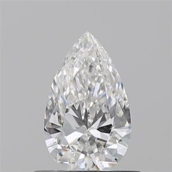 Diament szlif gruszkowy, 0.57ct, VVS1, F, GIA 6532489543